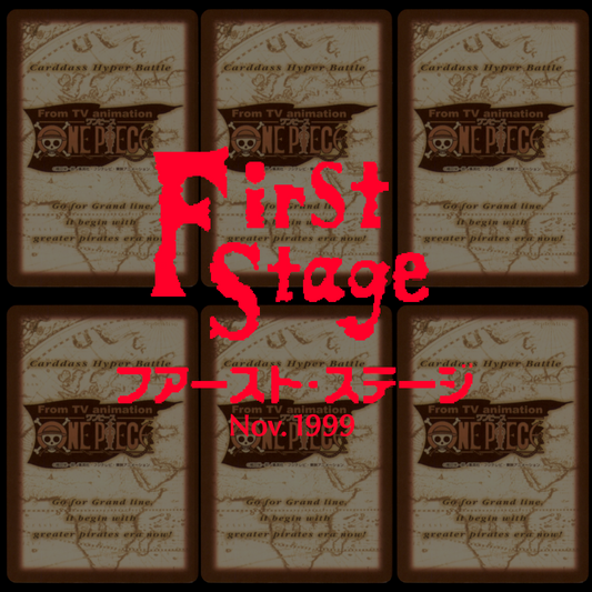 first stage card list one piece