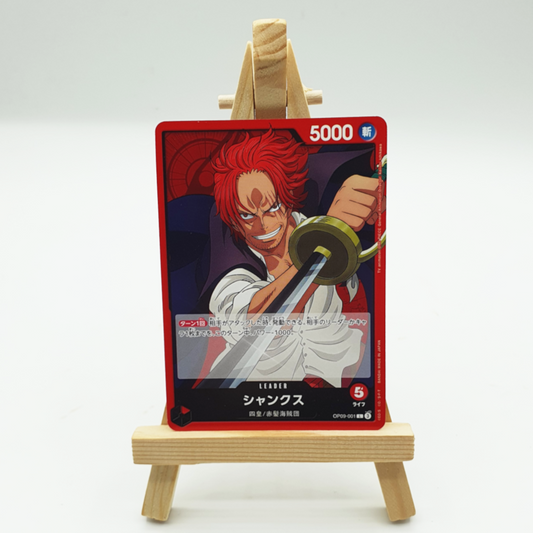 OP09-001 Carte Leader - Shanks / シャンクス