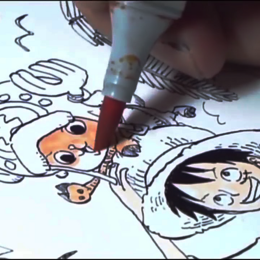 Les designers des cartes one piece (op01 à op05)