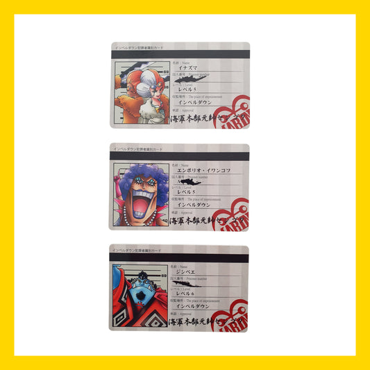 One Piece - Edition Impel Down Criminal ID