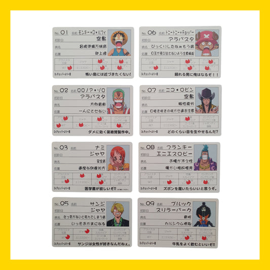 One Piece - Edition Carte Médicale