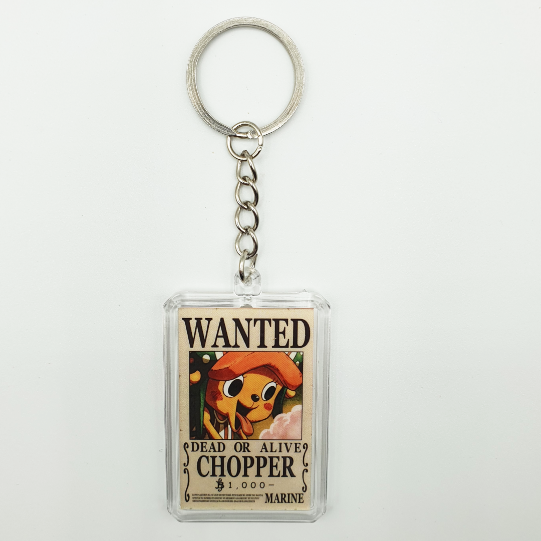 Porte-clés One Piece Wanted