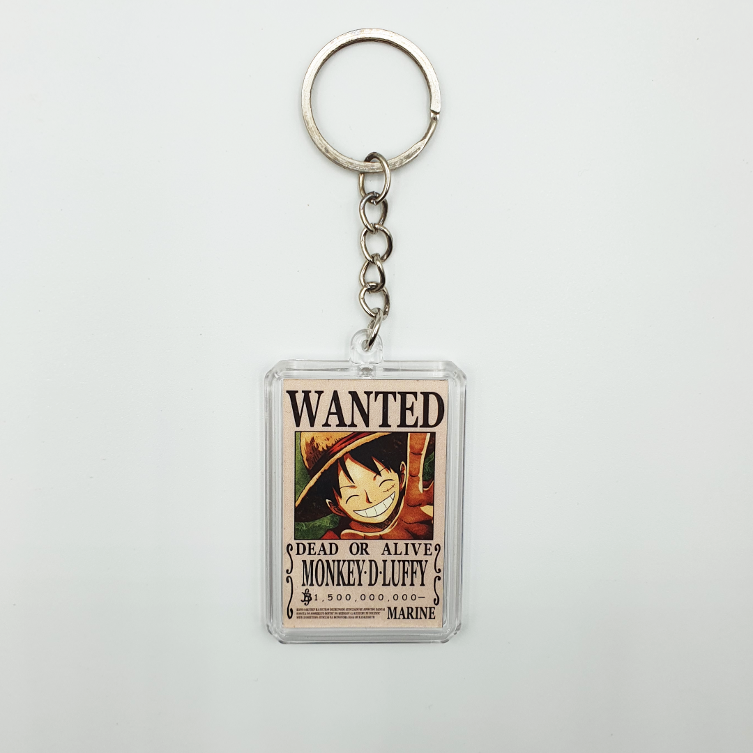 Porte-clés One Piece Wanted