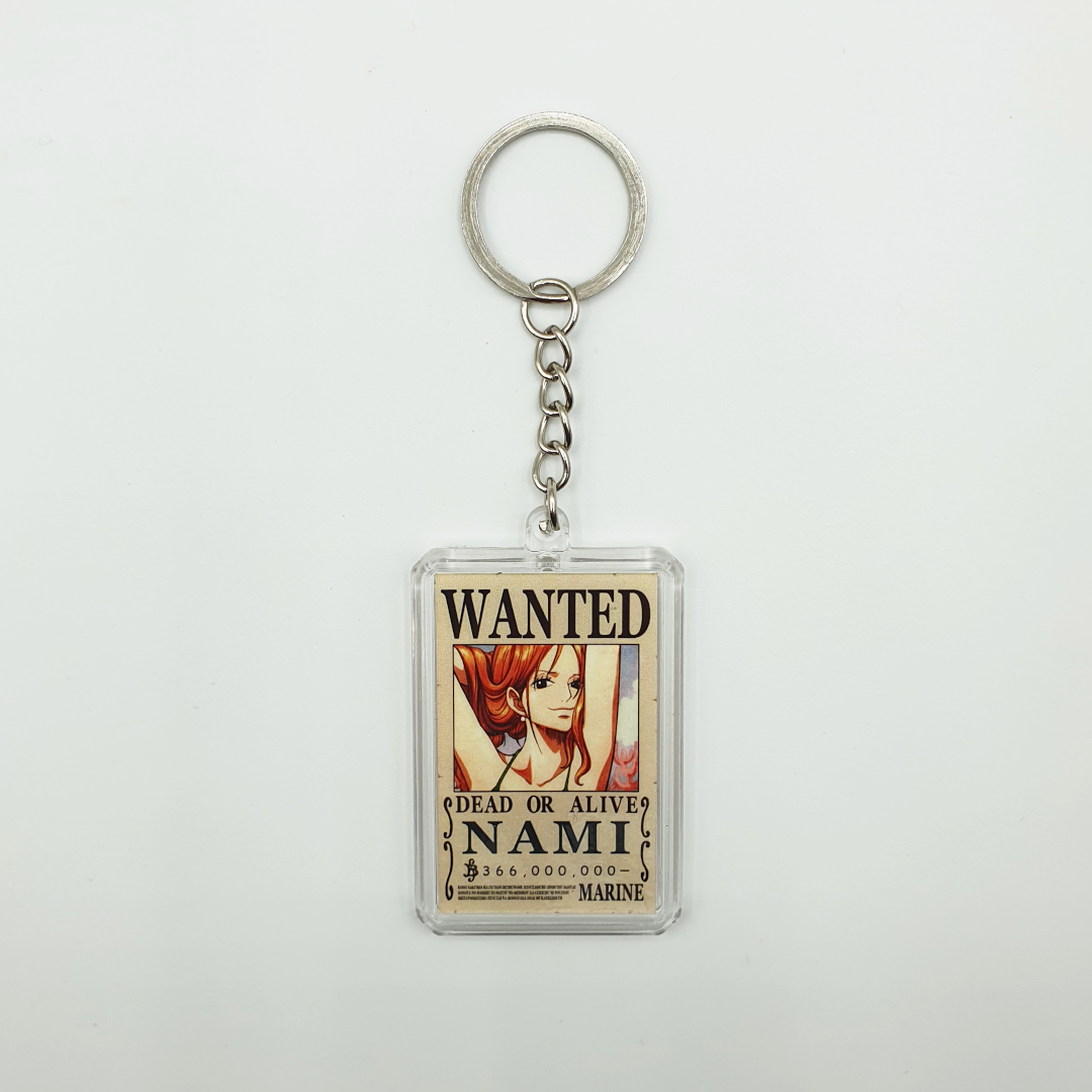 Porte-clés One Piece Wanted