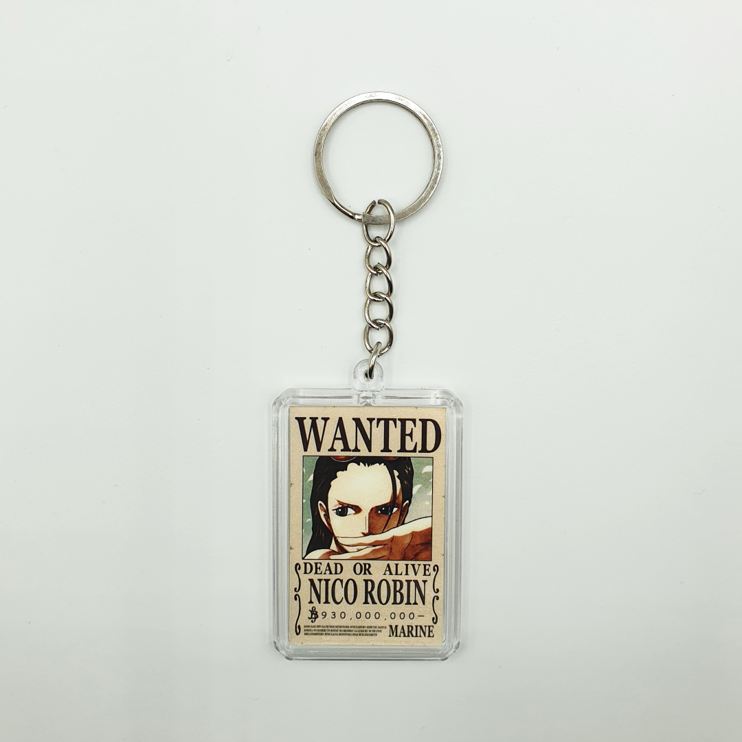 Porte-clés One Piece Wanted