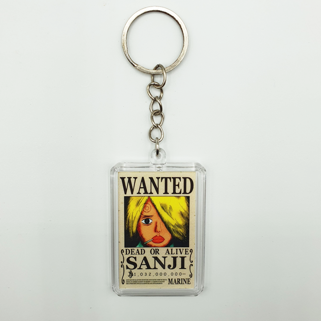 Porte-clés One Piece Wanted