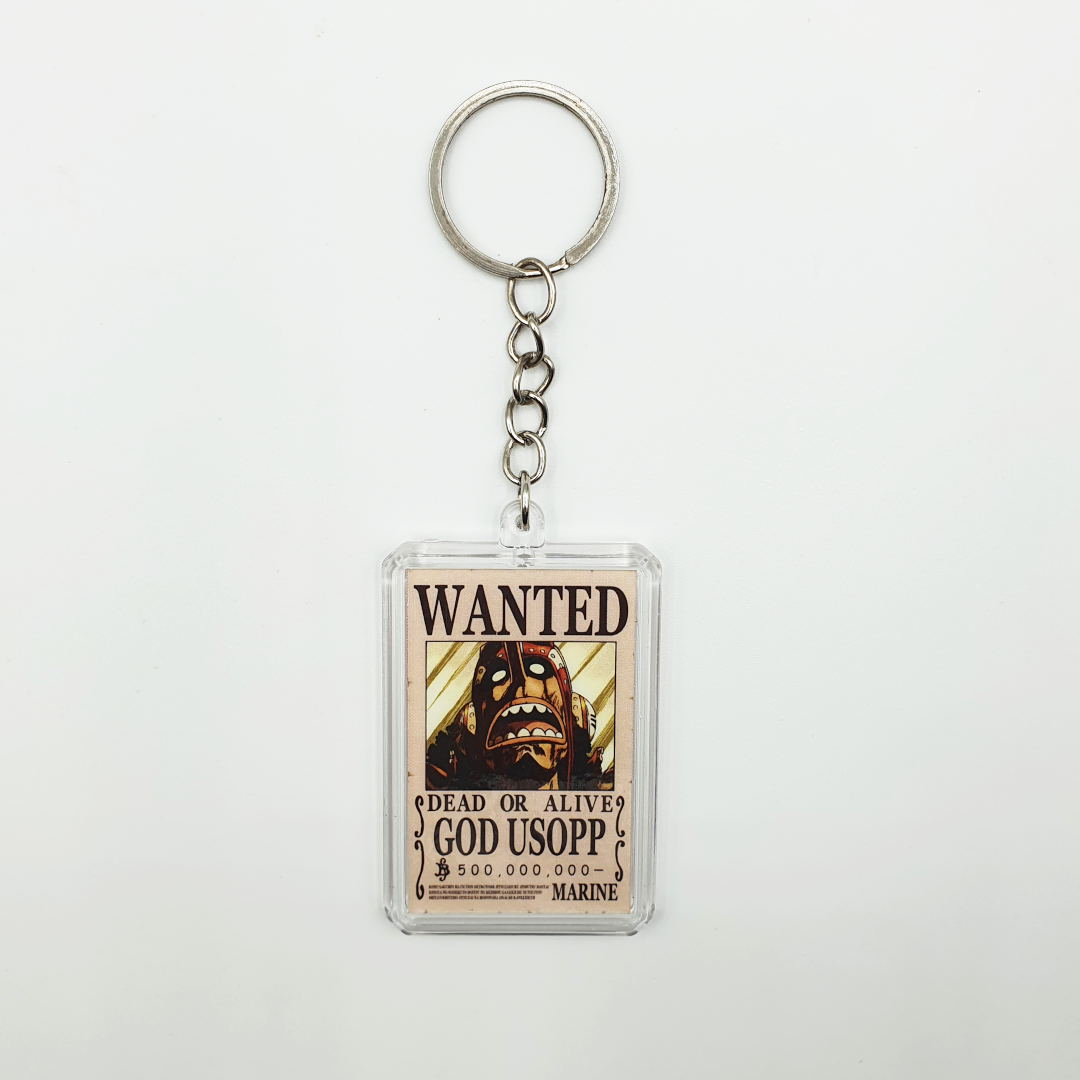 Porte-clés One Piece Wanted