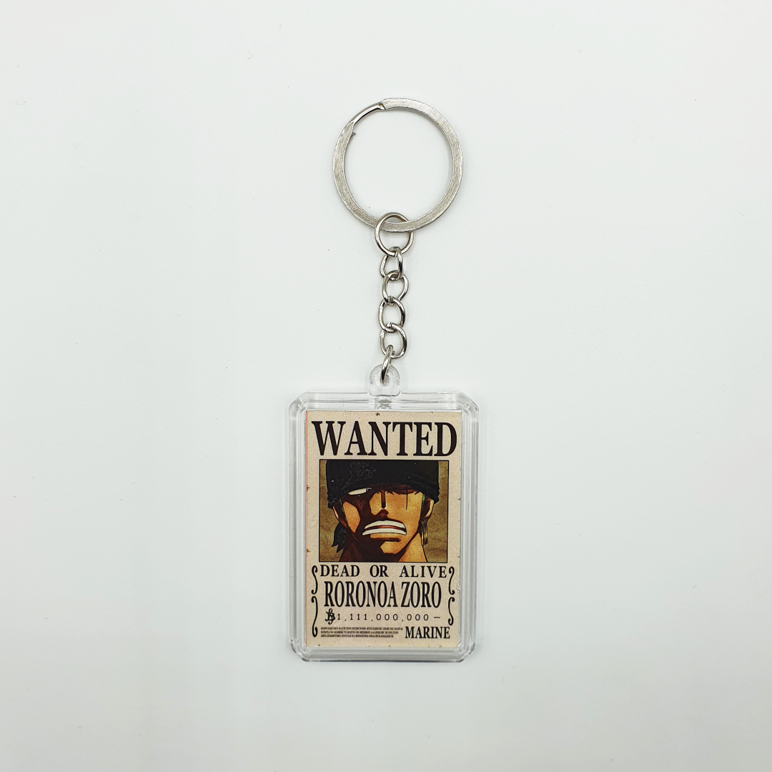 Porte-clés One Piece Wanted